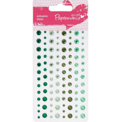 Papermania Strass Adesivo Capsule Verde