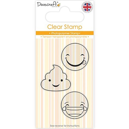 Dovecraft Carimbo de Silicone Emojis