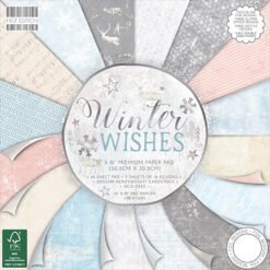 First Edition Papel de Scrapbooking Winter Wishes 30x30cm