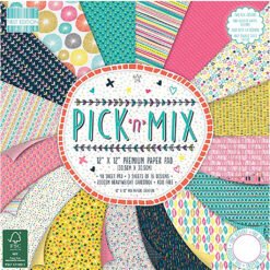 First Edition Papel de Scrapbooking Pick N Mix 30x30cm