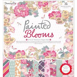 Dovecraft Papel de Scrapbooking Painted Blooms 30x30cm