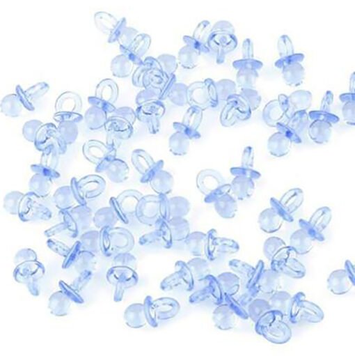 Chupeta Azul em Acrílico