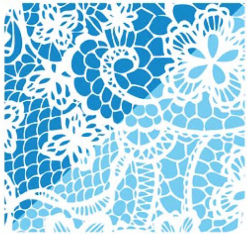 Cartolina Dulpa Face A4 Renda Azul