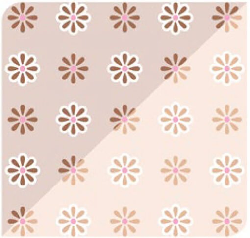Cartolina Dulpa Face A4 Flor Ice Castanho