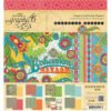 Graphic 45 Papel de Scrapbooking Bohemian Bazaar 20x20cm