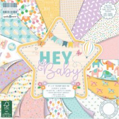 First Edition Papel de Scrapbooking Hey Baby 30x30cm