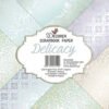 Decorer Papel de Scrapbooking Delicacy 20x20cm