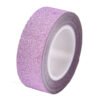 Fita washi tape glitter rosa claro