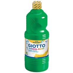 Giotto School Paint Guache Verde Escuro