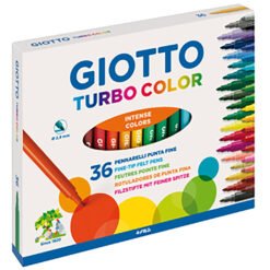 Giotto 36 Marcadores Turbo Color