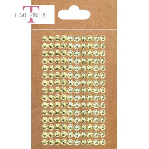 Brilhantes Base Plana 8mm – 150 pcs