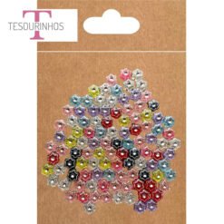Brilhantes Hexagonais 7mm – 100 pcs