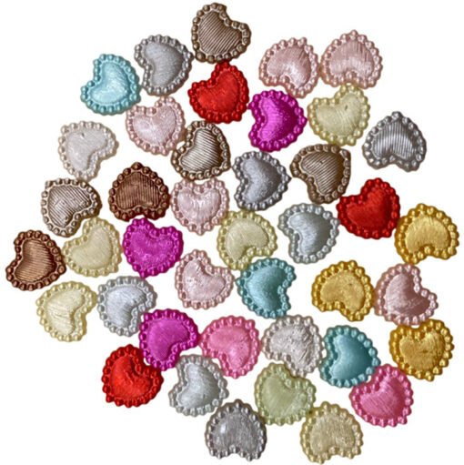 Corações Coloridos 10mm – 45 pcs
