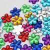 Strass Flores Coloridas 6mm – 250 pcs