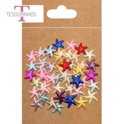 Estrelas do Mar Coloridas 18mm – 48 pcs