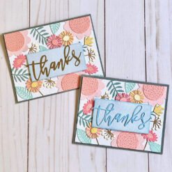 Sizzix Thinlits Die Set 15PK - Floral Tropics