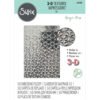 Sizzix 3D Placa de Embossing Star Fall