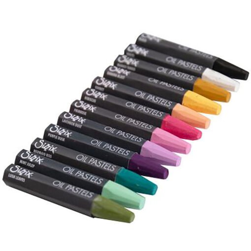 Sizzix Pack 12 Pastéis de Óleo