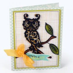 Sizzix Thinlits Die - Regal Owl