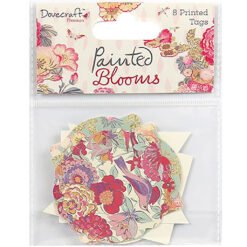 Dovecraft Etiquetas Painted Blooms