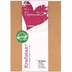 Papermania Pack 20 Cartolinas Kraft