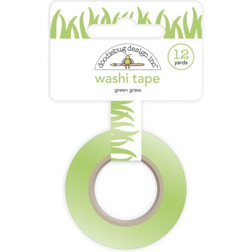 Doodlebug Design Washi Tape Green Grass