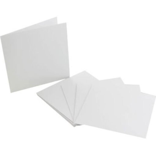 Pack com 8 Cartões e Envelopes Perolado - 15x15cm