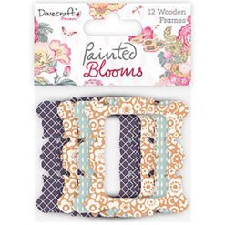 Dovecraft Molduras de Madeira Painted Blooms