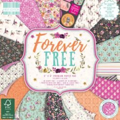 First Edition Papel de Scrapbooking Forever Free 15x15cm