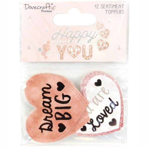 Dovecraft Toppers Happy You