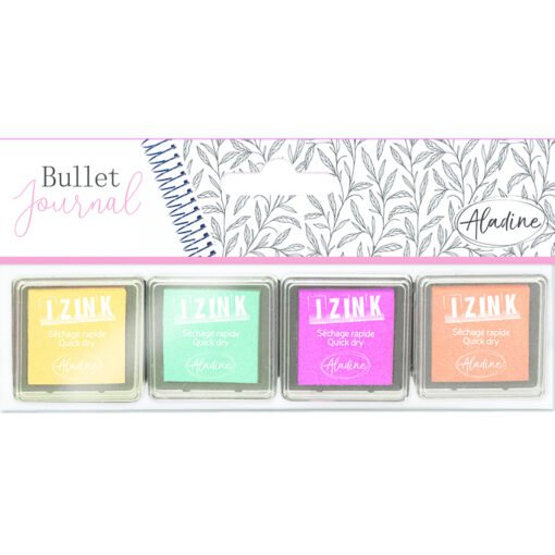 Aladine Mini Almofadas de Tinta Bullet Journal Pastel