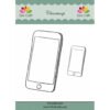 Dixi Craft Conjunto de 2 Carimbos Smartphone