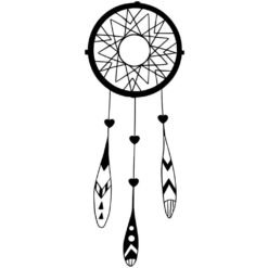 Aladine Carimbo de Madeira Dreamcatcher