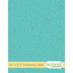 Taylored Expressions Placa de Embossing Tangled Webs