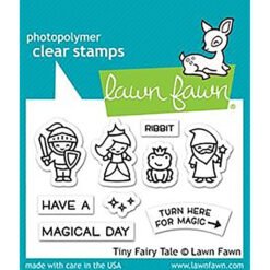 Lawn Fawn Carimbo Tiny Fairy Tale