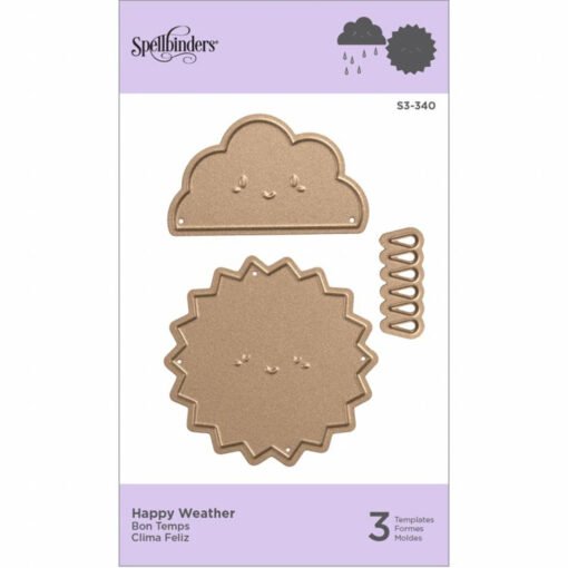 Spellbinders Cortantes Happy Weather