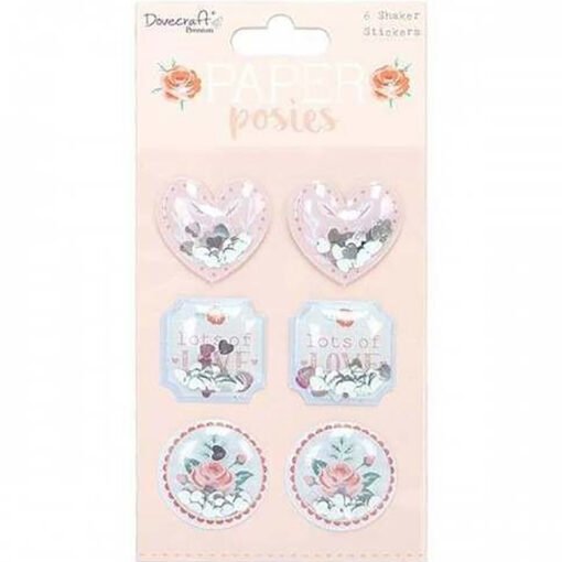 Dovecraft Shaker Stickers Paper Posies