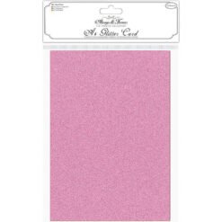 Craft Consortium Cartolina Glitter Fuchsia Pink