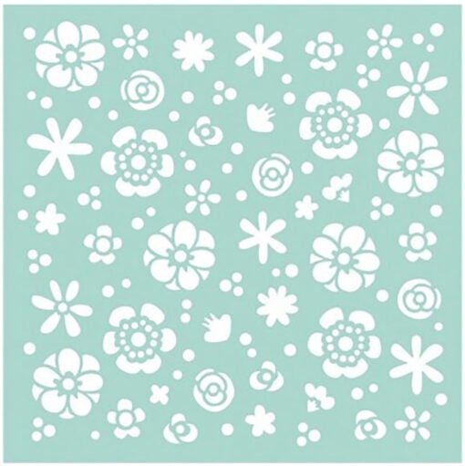 Stamperia Thick Stencil Flowers