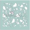 Polkadoodles Stencil Tweet Branches