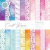 Craft Consortium Papel de Scrapbooking Watercolours 30x30cm