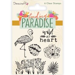 Dovecraft Carimbos Finding Paradise