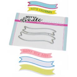 Heffy Doodle Cortantes Wavy Banner