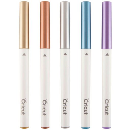 Cricut Set de 5 Marcadores Cores Metálicas