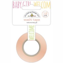 Doodlebug Design Washi Tape Welcome Baby Girl