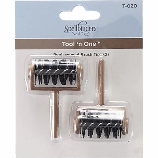 Spellbinders Tool'n One Bronze Escovas de Reposição