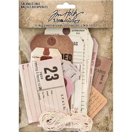 Tim Holtz Idea-ology Salvaged Tags