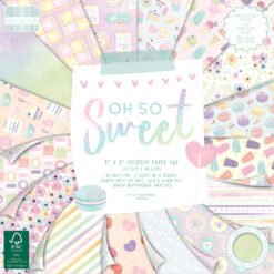 First Edition Papel de Scrapbooking Oh So Sweet 20x20cm