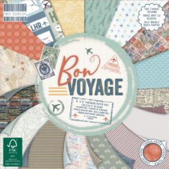 First Edition Papel de Scrapbooking Bon Voyage 15x15cm