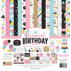 Echo Park Kit de Coleção Magical Birthday Girl 30x30cm